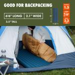 Ozark Trail Deluxe Inflatable Camping Air Pad - Blue