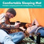 Sleepingo Ultralight Large Camping Sleeping Pad - Compact & Inflatable