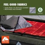 Ozark Trail 50-Degree Warm Weather Sleeping Bag in Red