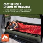 Ozark Trail 50-Degree Warm Weather Sleeping Bag in Red