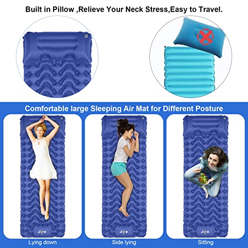 MOXILS Ultralight Inflatable Sleeping Pad - Camping Essential
