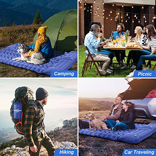 MOXILS Ultralight Inflatable Sleeping Pad - Camping Essential