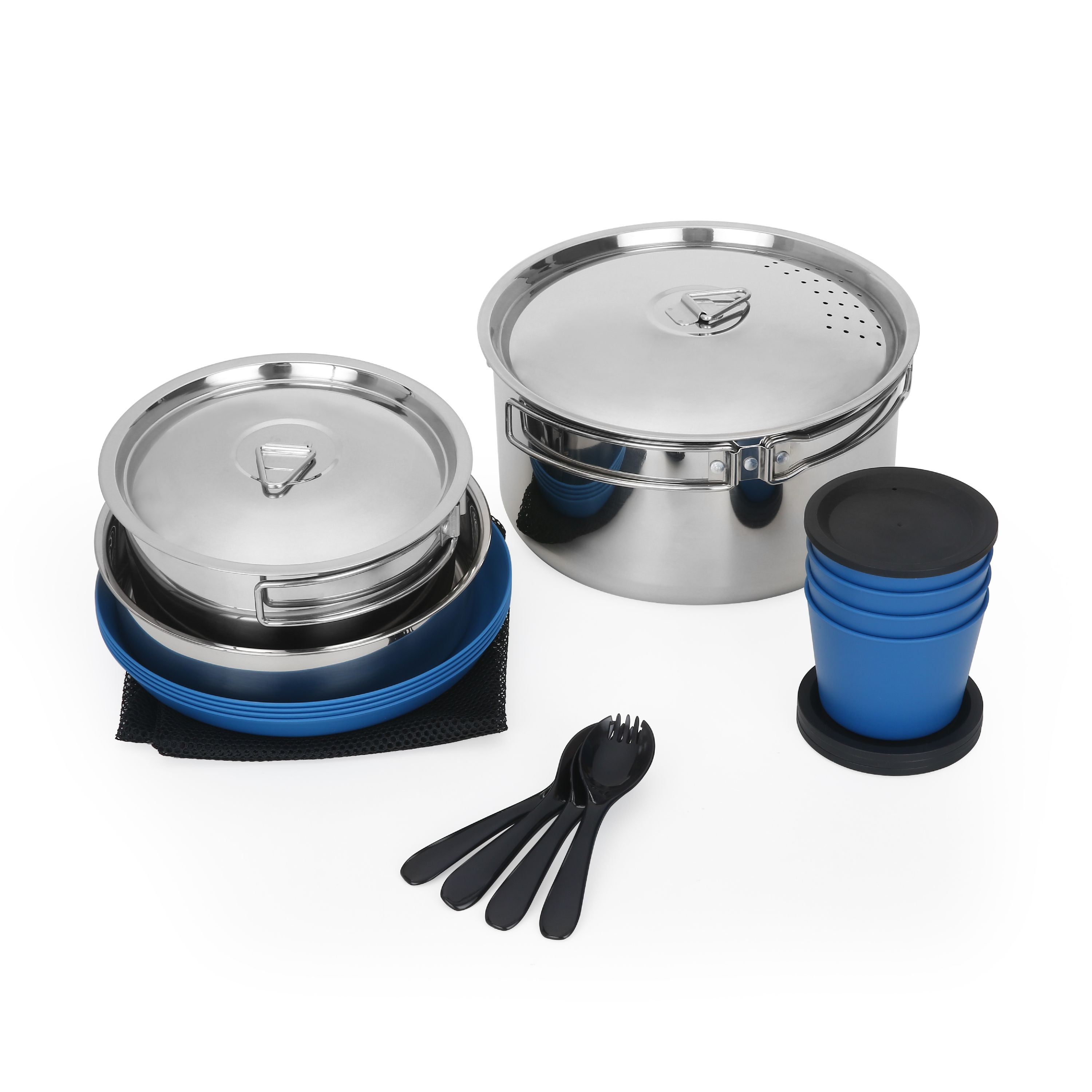 Ozark Trail 22-Piece Mess Kit with Pans Set
