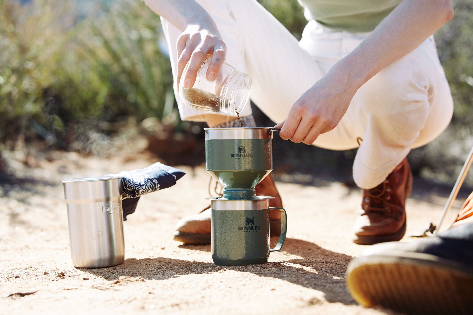 Stanley Adventure Two Cup Stainless Steel Cookware Set