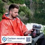 Poncho de survie aZengear - 4 pièces, imperméable