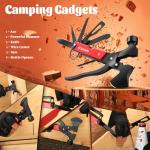 14-in-1 Multitool Camping Survival Gear
