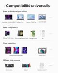 Power Bank INIU 27000mAh avec lampe torche