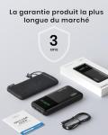 Power Bank INIU 27000mAh avec lampe torche