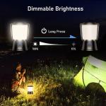 Lanterna de Camping Rechargeable avec 5 Modes LED