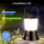 Lanterna de Camping Rechargeable avec 5 Modes LED