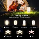 Lampe de Camping Rechargeable avec 7 Modes