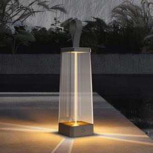 Lampe de table sans fil rechargeable et tactile