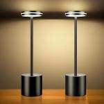 Lampes de Table Solaire Rechargeables - Set de 2