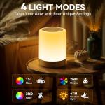 Lampe de nuit portable pour enfants, 11 couleurs