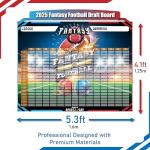 Fantasy Football Draft Board Kit - Extra Large Set