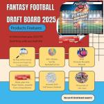 Fantasy Football Draft Board Kit - Extra Large Set