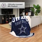 Dallas Cowboys Sherpa Fleece Blanket - Team Spirit