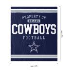 Dallas Cowboys Sherpa Fleece Blanket - Team Spirit