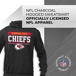 Kansas City Chiefs Charcoal Hooded Sweatshirt