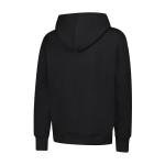 Men's Ultra Game Black Fleece Hoodie with Zipper Pockets