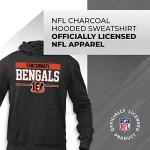 Cincinnati Bengals Charcoal Hooded Sweatshirt - X-Large