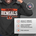 Cincinnati Bengals Charcoal Hooded Sweatshirt - X-Large