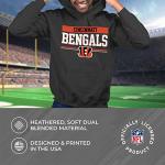 Cincinnati Bengals Charcoal Hooded Sweatshirt - X-Large