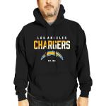 Los Angeles Chargers Diagonal Fade Hoodie - XL