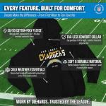 Los Angeles Chargers Diagonal Fade Hoodie - XL