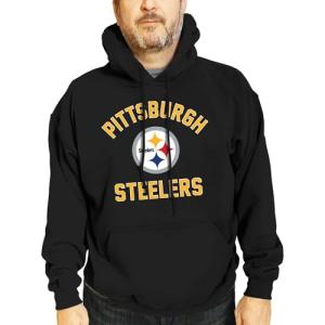 Pittsburgh Steelers Gameday Hooded Sweatshirt - Black