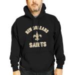 New Orleans Saints Gameday Hooded Sweatshirt - Black