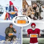 Electric Heated Hand Warmer Pouch with Power Bank