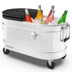 Permasteel 80-Qt Rolling Cooler for Game Day