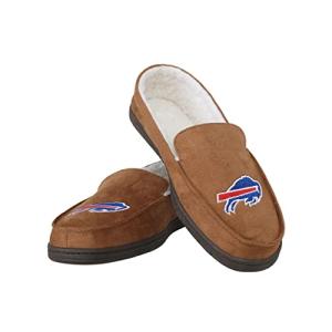 Buffalo Bills Men's Beige Moccasins