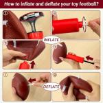 Football Toss Game with 4 Inflatable Balls