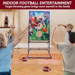 Football Toss Game with 4 Inflatable Balls