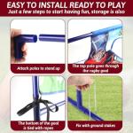 Football Toss Game with 4 Inflatable Balls