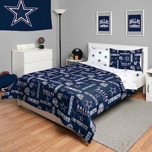 Dallas Cowboys Team Color Comforter Bedding Set