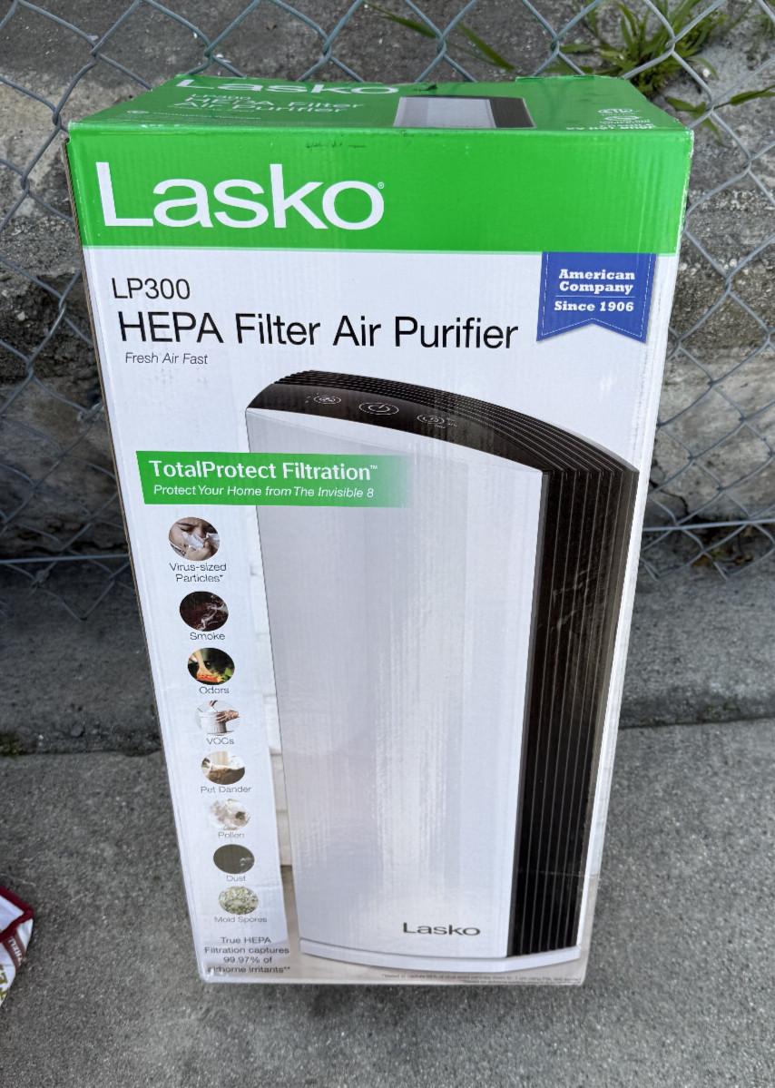 Lasko LP300 HEPA Tower Air Purifier