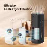Raydrop Portable Mini HEPA Air Purifier - Black
