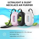 Wearable Air Purifier Necklace for Personal Use