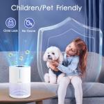 MOOKA H13 HEPA Portable Air Purifier for Home