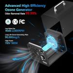 High Capacity Ozone Air Purifier for Odor Removal