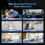 High Capacity Ozone Air Purifier for Odor Removal