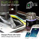 12V Car Air Purifier and Dual USB Charger