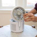 Crane 2-in-1 Air Purifier and Desk Fan