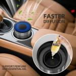 QUEENTY Portable Car Air Purifier with HEPA Filter