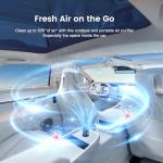 Arint Mini Car Air Purifier - Portable HEPA Filter