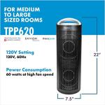 ENVION Therapure TPP620 Compact Air Purifier Black