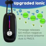 Timeage Portable Wearable Air Purifier Necklace